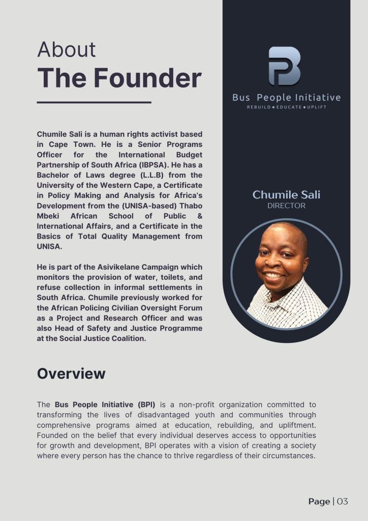 Bus People initiative Profile