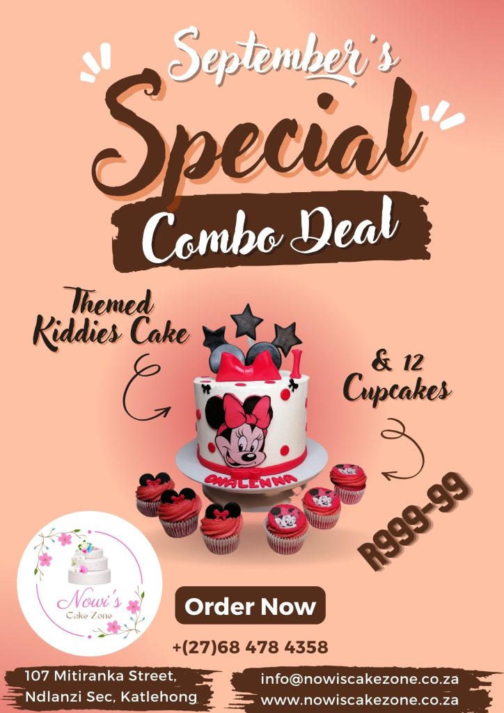 Nowi's Cake Zone Cake Combo Special