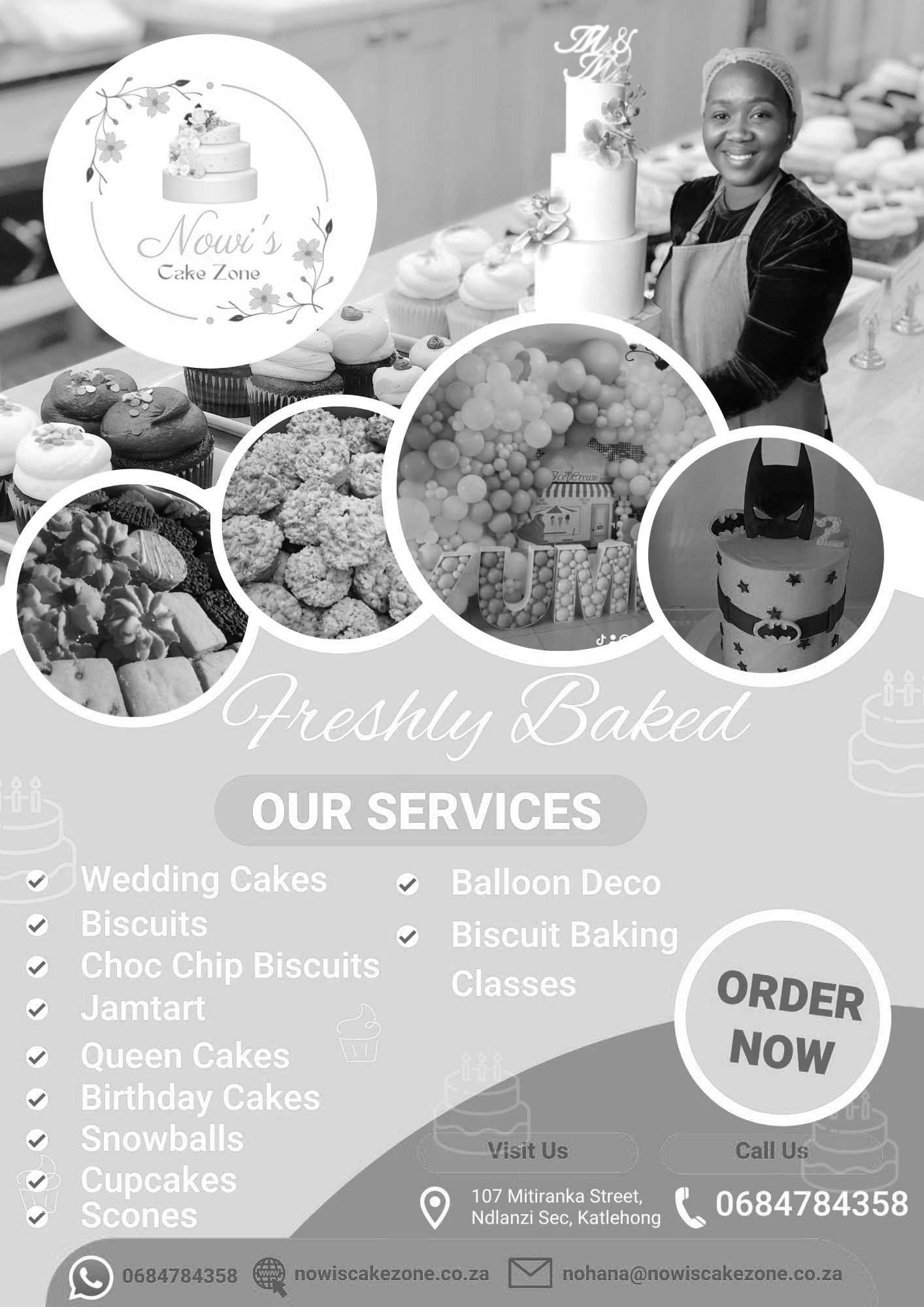 Nowi’s Cake Zone Graphics Design Marketing
