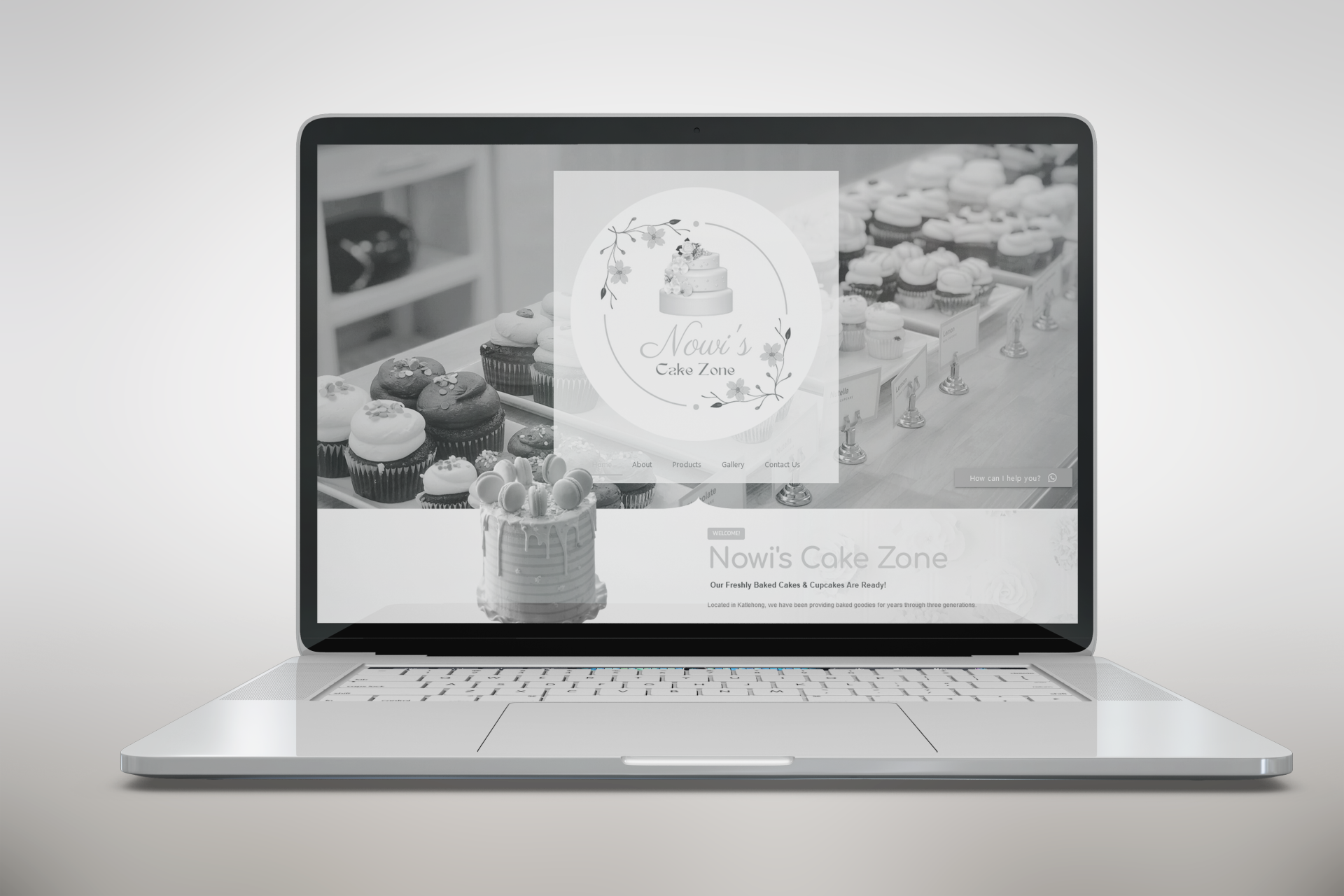 Nowi’s Cake Zone Web Design